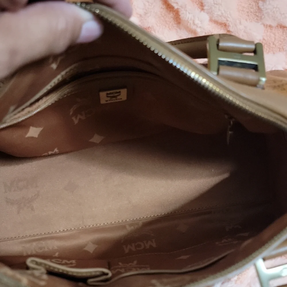 MCM elegant satchel